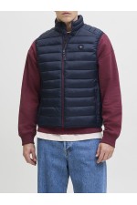 JJEBRADLEY LIGHT BODYWARMER COLLAR NOOS - ΜΠΛΕ