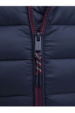 JJEBRADLEY LIGHT BODYWARMER COLLAR NOOS - ΜΠΛΕ