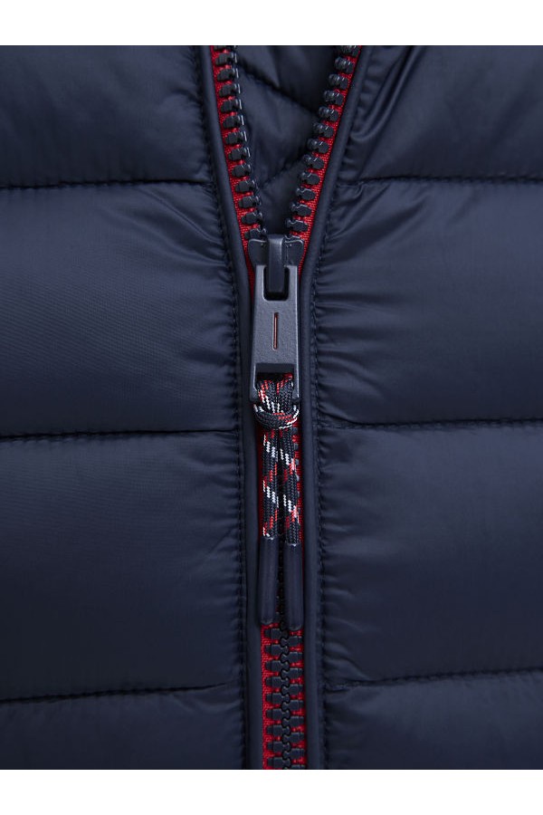 JJEBRADLEY LIGHT BODYWARMER COLLAR NOOS - ΜΠΛΕ