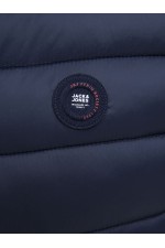 JJEBRADLEY LIGHT BODYWARMER COLLAR NOOS - ΜΠΛΕ