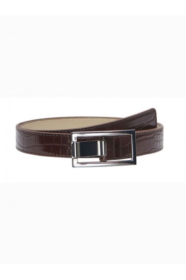 ONLASTA CROCO PU JEANS BELT ACC - ΚΑΦΕ