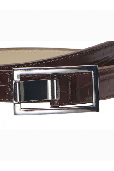 ONLASTA CROCO PU JEANS BELT ACC - ΚΑΦΕ