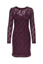 ONLBLAISE L/S O-NECK DRESS JRS NC - ΜΩΒ