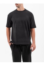 T-SHIRT VITTORIO - ΜΑΥΡΟ