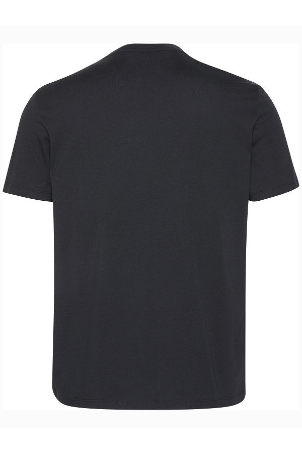 SS BADGE 30S JERSEY CLASSIC TEE - ΜΑΥΡΟ