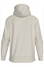 LS EU 350TERRY MICRO MONOLOGO HODDIES - CHALK