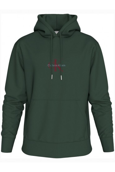 LS EU 350TERRY MICRO MONOLOGO HODDIES - ΠΡΑΣΙΝΟ