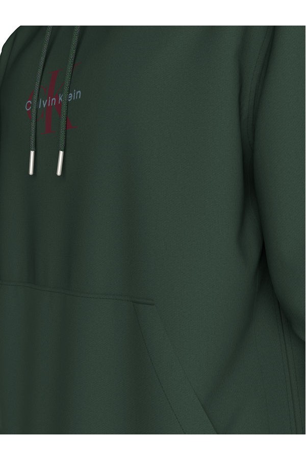 LS EU 350TERRY MICRO MONOLOGO HODDIES - ΠΡΑΣΙΝΟ