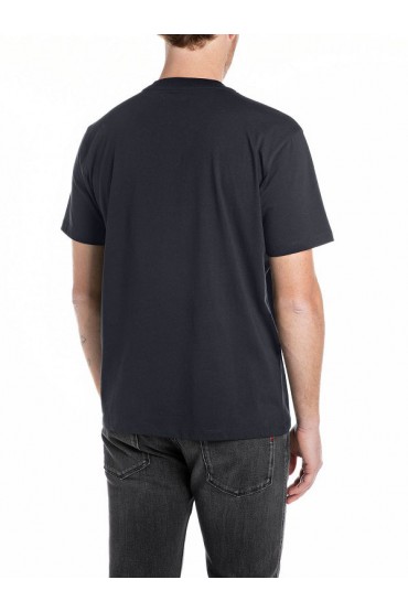 REPLAY T-SHIRT MENS - ΜΠΛΕ