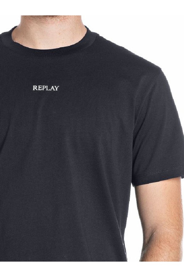 REPLAY T-SHIRT MENS - ΜΠΛΕ