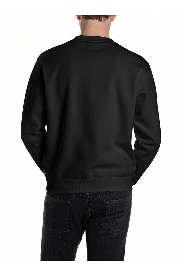 SWEATSHIRT MENS - ΜΑΥΡΟ
