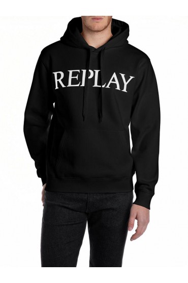 SWEATSHIRT MENS - ΜΑΥΡΟ
