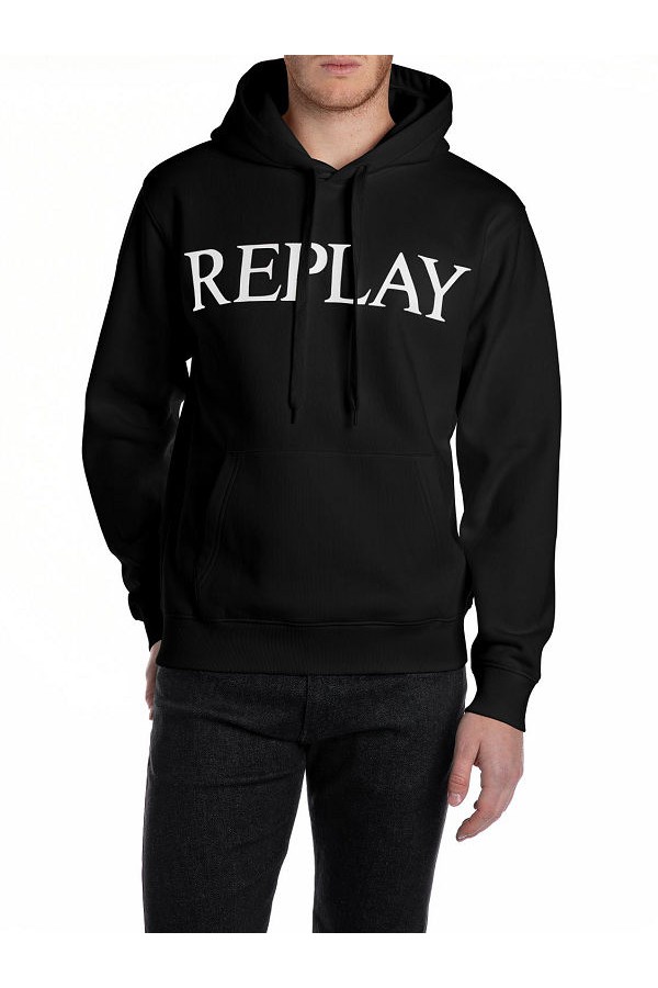 SWEATSHIRT MENS - ΜΑΥΡΟ