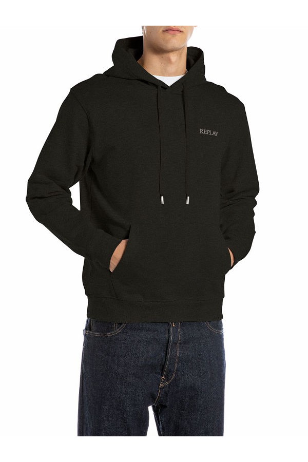 SWEATSHIRT MENS - ΜΑΥΡΟ