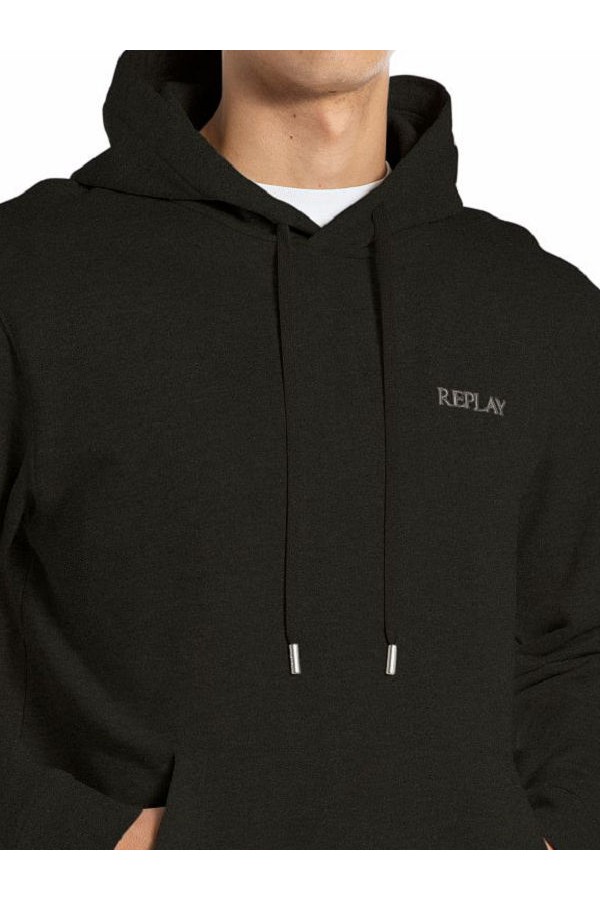 SWEATSHIRT MENS - ΜΑΥΡΟ