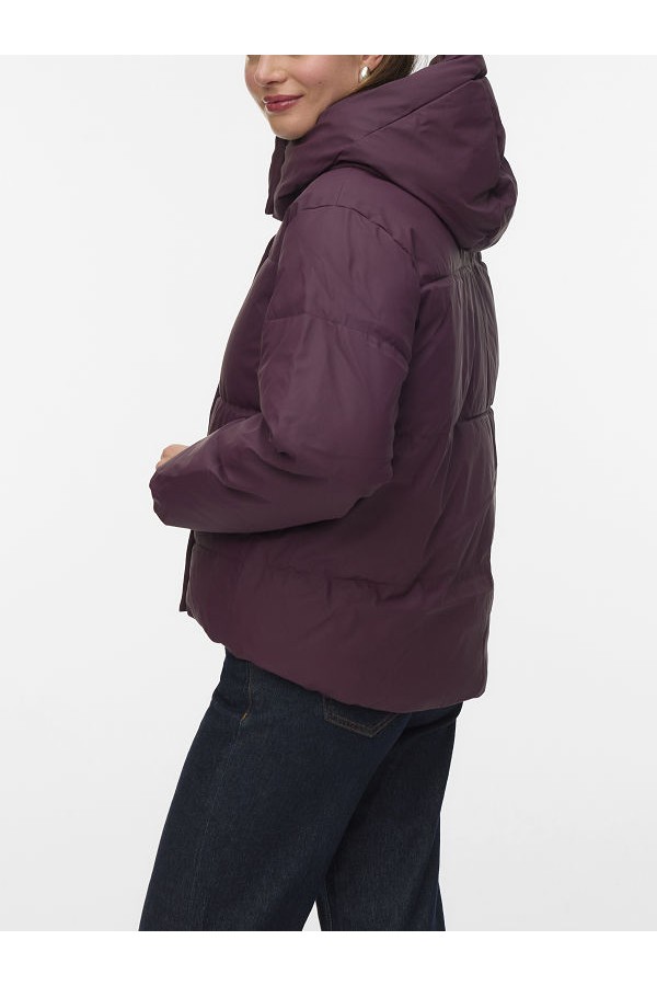 VMGRETAKYLIE SHORT COATED JACKET NOOS - ΜΠΟΡΝΤΩ