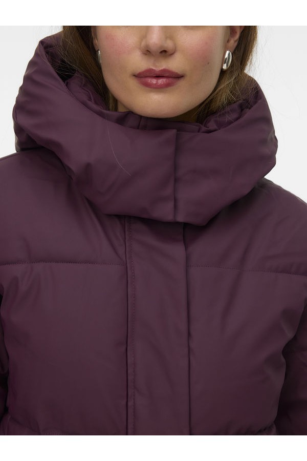 VMGRETAKYLIE SHORT COATED JACKET NOOS - ΜΠΟΡΝΤΩ