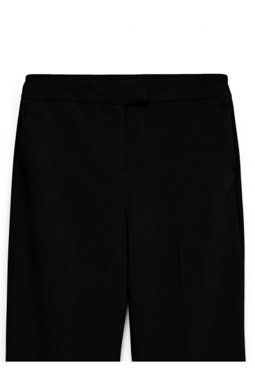 VMMAGNOLIA MW TAPERED PANT - ΜΑΥΡΟ