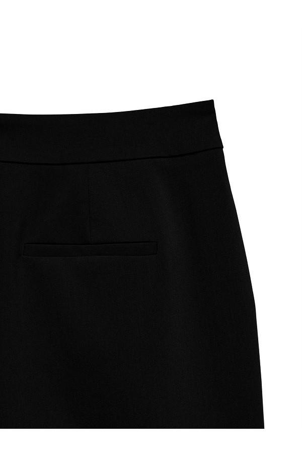 VMMAGNOLIA MW TAPERED PANT - ΜΑΥΡΟ