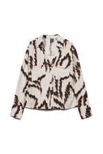 VMJOSS MAYA LS FITTED SHIRT WVN - ΜΠΕΖ