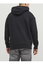 JJESTAR JJ SWEAT HOOD NOOS - ΜΑΥΡΟ