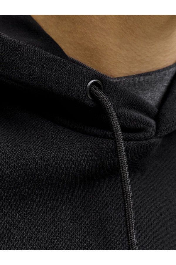 JJEBRADLEY SWEAT HOOD NOOS - ΜΑΥΡΟ