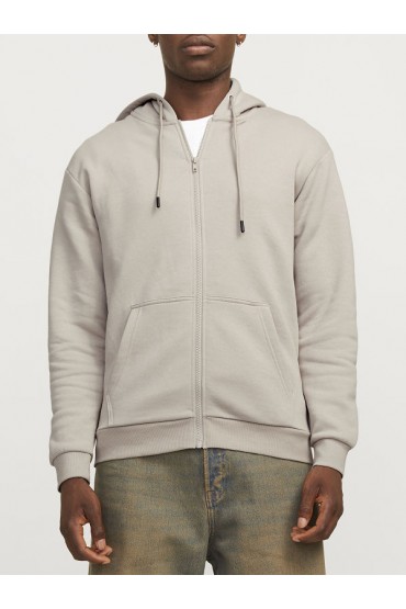 JJEBRADLEY SWEAT ZIP HOOD NOOS - ΜΠΕΖ