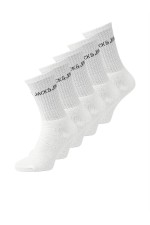 JACREGEN TENNIS SOCK 5 PACK NOOS - ΛΕΥΚΟ