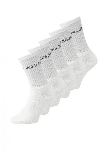 JACREGEN TENNIS SOCK 5 PACK NOOS - ΛΕΥΚΟ