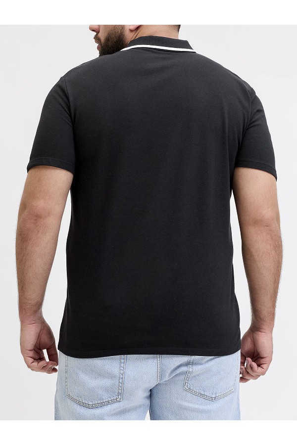 JJBLAZE POLO SS PLS - ΜΑΥΡΟ