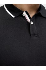 JJBLAZE POLO SS PLS - ΜΑΥΡΟ