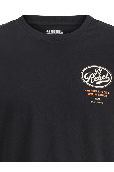 JREBBAKER LS TEE - ΜΑΥΡΟ