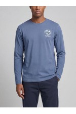 JREBBAKER LS TEE - ΜΠΛΕ