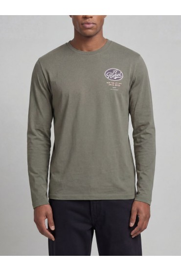 JREBBAKER LS TEE - ΧΑΚΙ