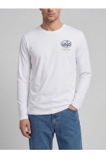 JREBBAKER LS TEE - ΛΕΥΚΟ