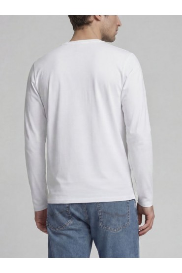 JREBBAKER LS TEE - ΛΕΥΚΟ