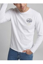 JREBBAKER LS TEE - ΛΕΥΚΟ