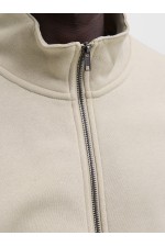 JJEBRADLEY SWEAT ZIP HN NOOS - ΜΠΕΖ