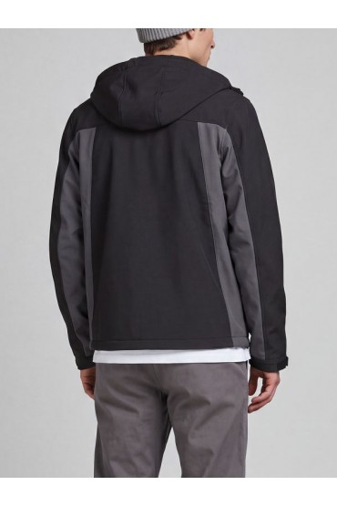 JREBCOAST LIGHT PADDED JACKET - ΜΑΥΡΟ