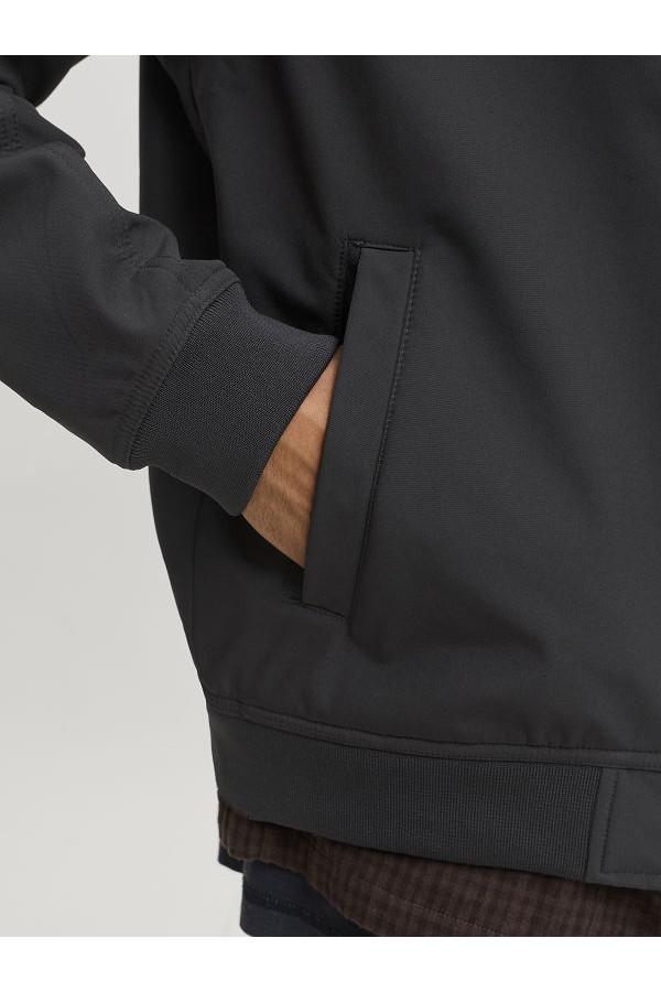JJELIAM SOFTSHELL BOMBER NOOS - ΜΑΥΡΟ