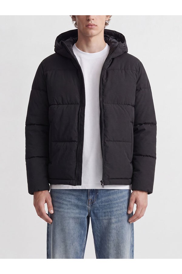 JJGALAXY PUFFER JACKET - ΜΑΥΡΟ