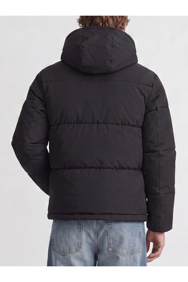 JJGALAXY PUFFER JACKET - ΜΑΥΡΟ