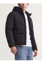 JJGALAXY PUFFER JACKET - ΜΑΥΡΟ
