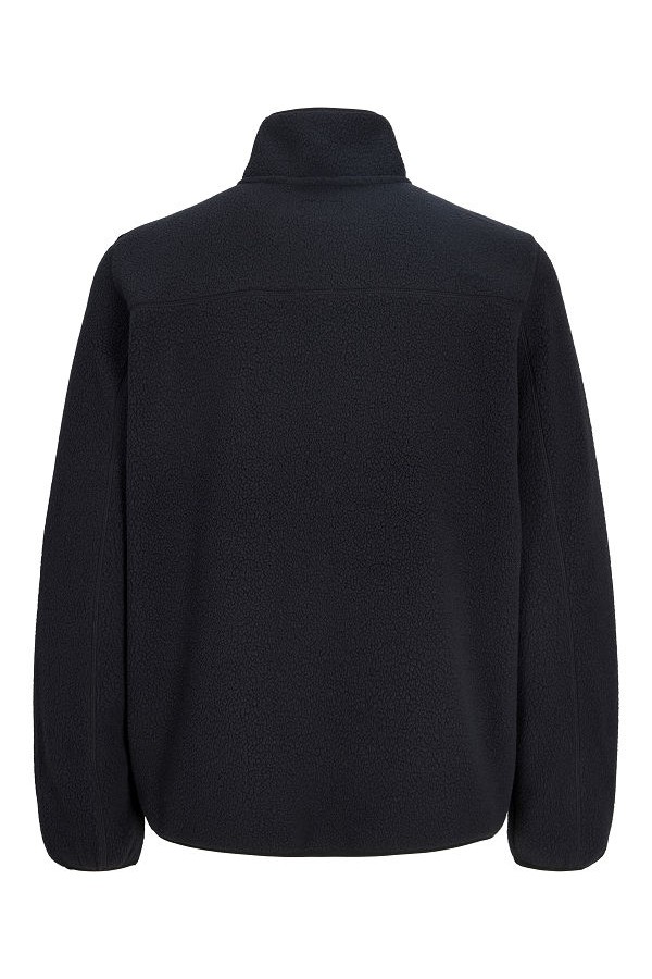 JREBCODE TEDDY JACKET - ΜΑΥΡΟ