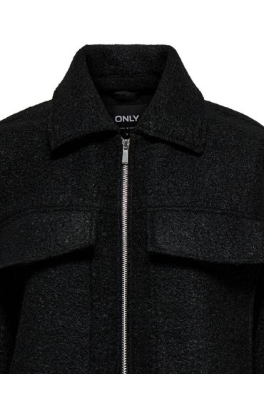 ONLSIERRA BOUCLE JACKET OTW WEBSELLER - ΜΑΥΡΟ