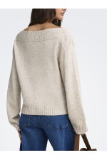 ONLKATIA LS BOATNECK CC KNT - ΜΠΕΖ