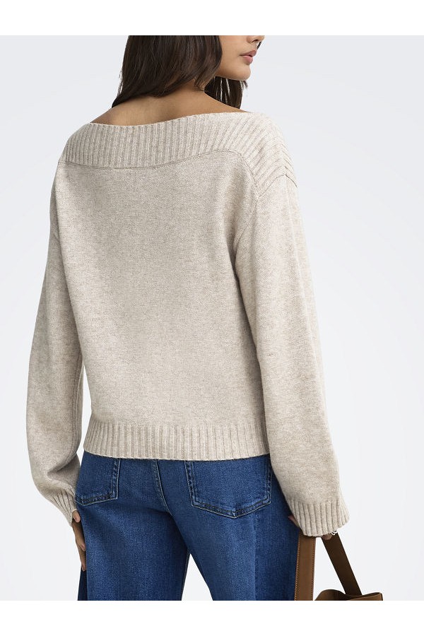 ONLKATIA LS BOATNECK CC KNT - ΜΠΕΖ