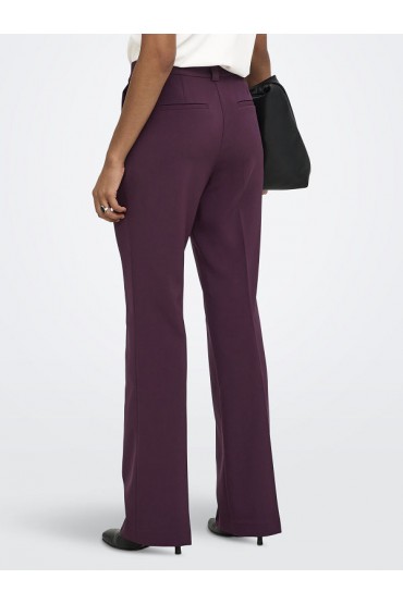 ONLASTRID HW FLARED PANT CC TLR - ΜΠΟΡΝΤΩ