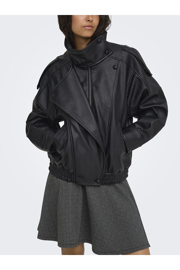ONLCORNELIA PUFFER JACKET OTW - ΜΑΥΡΟ