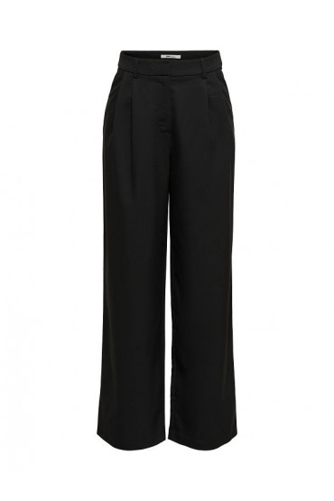 ONLBOLETTE MW WIDE PLEAT PANT TLR - ΜΑΥΡΟ